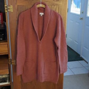 NWOT.  LOGO Long Sleeve Cardigan